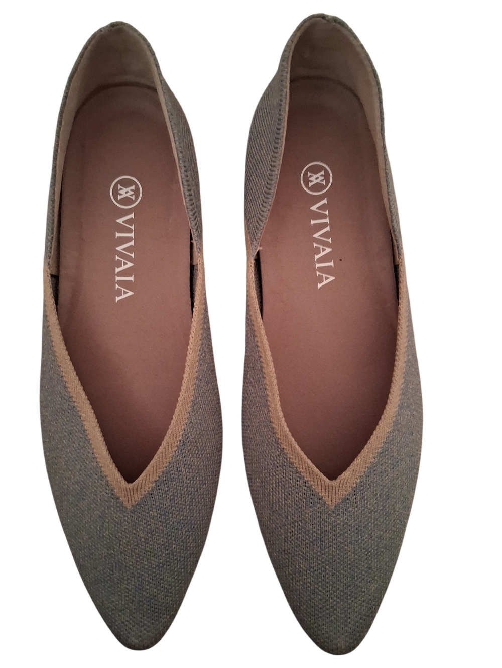 VIVAIA pointed-toe Flats Size 7.5 (38.5 EUR)